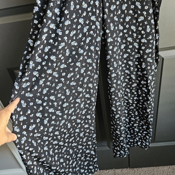 Madewell Ruffle-Sleeve Tie-Waist Jumpsuit in Baby's Breath Sz XS - Picture 5 of 11